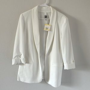 Anne Klein white blazer